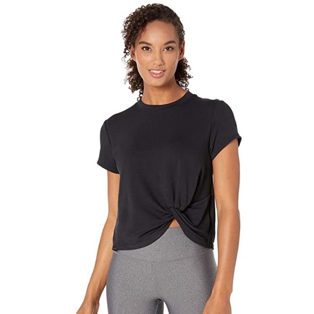 Sketchers front knot t shirt top